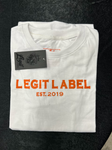 Legit Label Est 2019 short sleeve t shirt in various colors